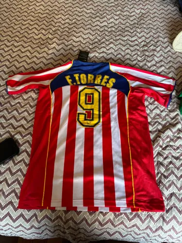 Blusa Atlético de Madrid Com Etiqueta