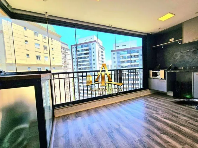 Apartamento com 2 suítes para alugar, 81 m² por R$ 9.541/mês - Alphaville Empresarial - Ba