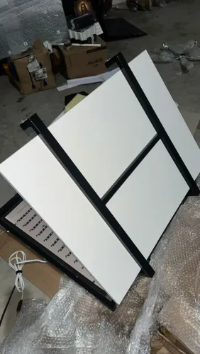 Mesa de gravação serigrafia led UV com tampo de pressão e timer