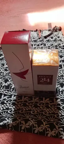 Perfume da natura e da Boticário