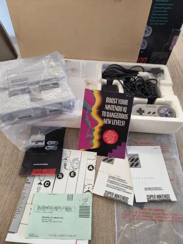 Super Nintendo 001 Na Caixa (aparelho revisado)