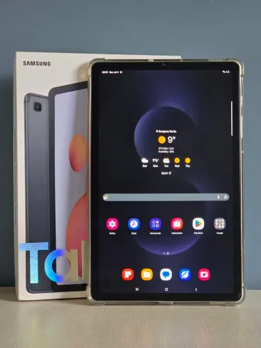 Galaxy Tab S6 Lite 64GB com acessórios