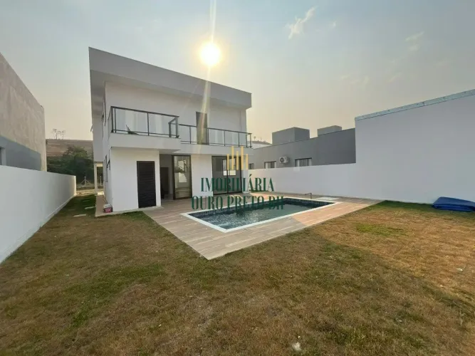 Casa em condomínio mobiliada com 3 quartos para locação no condomínio Recanto da Mata/ Ves