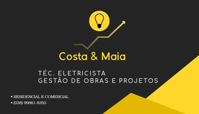 Eletricista e Gestão da sua obra ou projeto.