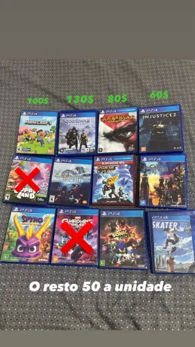Jogos ps4