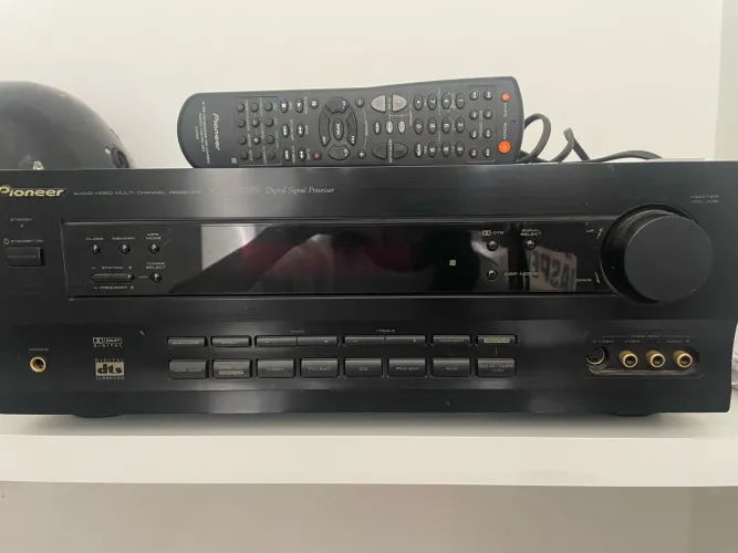 Receiver Pioneer Vsx-d509s 5.1 Ano 2000 Vintage Impecável