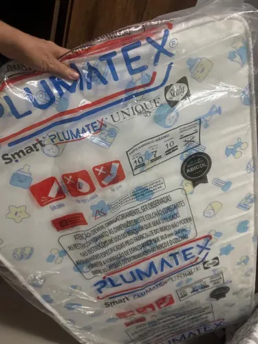 Colchao infantil Plumatex D18 10cm x 1,30 cm x 70 cm NOVO