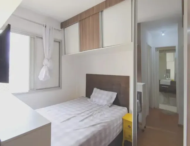 Imóvel aluguel (apartamento mobiliado com 1 dormitório)