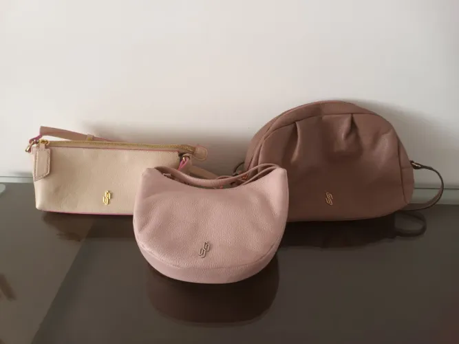 Bolsa de couro usaflex
