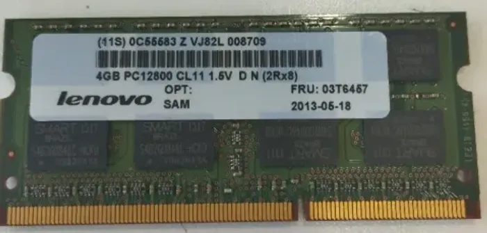 Memória ram ddr3 4gb notebook