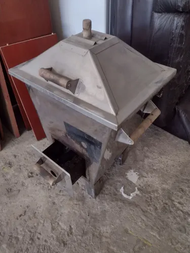 Churrasqueira de inox a bafo