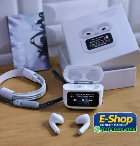 Fone De Ouvido Sem Fio Bluetooth Pro Com Touch Digital
