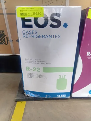 Gás refrigetate R22 13,6kg EOS