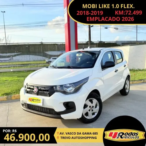 Fiat Mobi Like 1.0 Fire Flex 5P. 2019