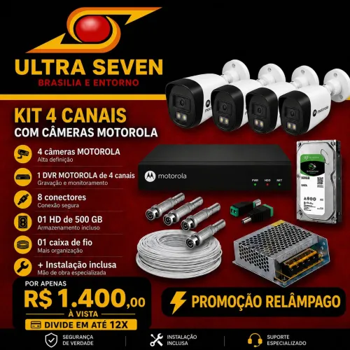 Kit de câmeras de segurança