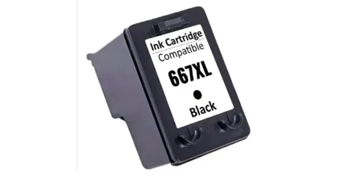 CARTUCHO DE TINTA COMPATIVEL 667XL PRETO 14ML MICROJET