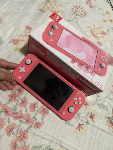 Switch Rosa Desbloqueado Sd256Gb