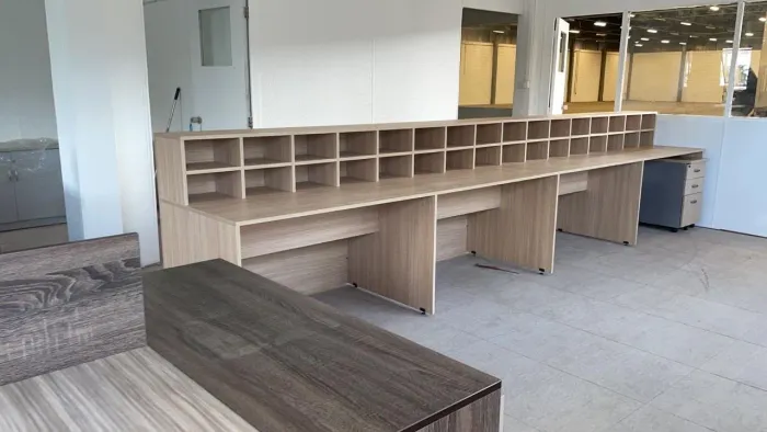 BALCÃO / ESTAÇÃO DE ATENDIMENTO CORPORATIVA - 5 METROS - PARCELO EM 21X