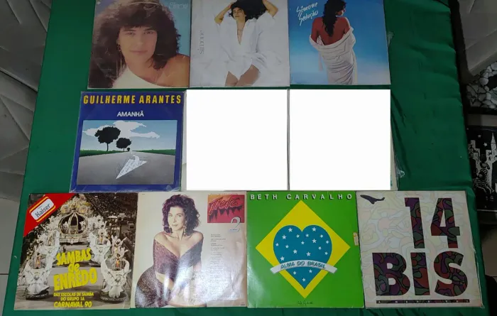 Discos de Vinil LPs - 15 cada