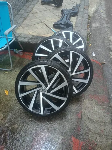 VENDO OU TROCO ARO 17 TALA 6 5X100