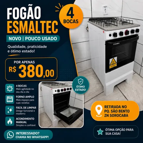 Fogão 4 bocas