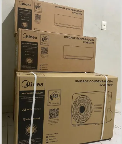 Arcodicionado Midea 12.000 BTUS inverter Novo