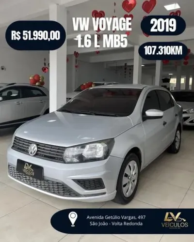 Volkswagen Voyage 1.6 MSI Flex 16V 4P AUT 2019