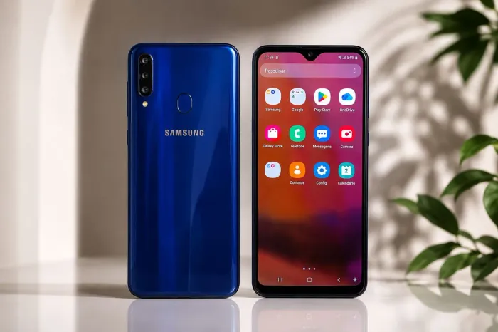 Samsung Galaxy A20s Azul 32GB - Funcionando Perfeitamente | Ótimo Estado