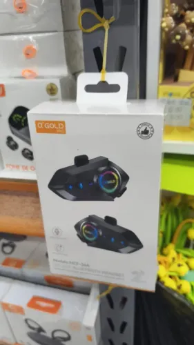 Microfone para capacete