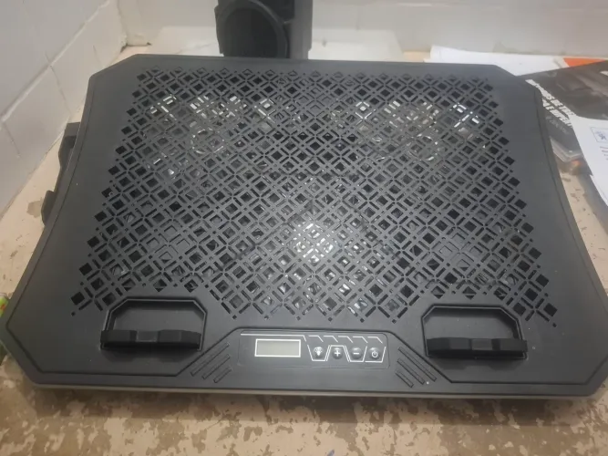 Suporte para nootebook RGB ventilação