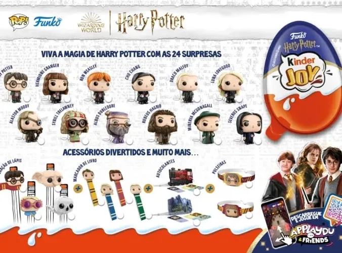 Hogwarts - Acessório Kinder Joy