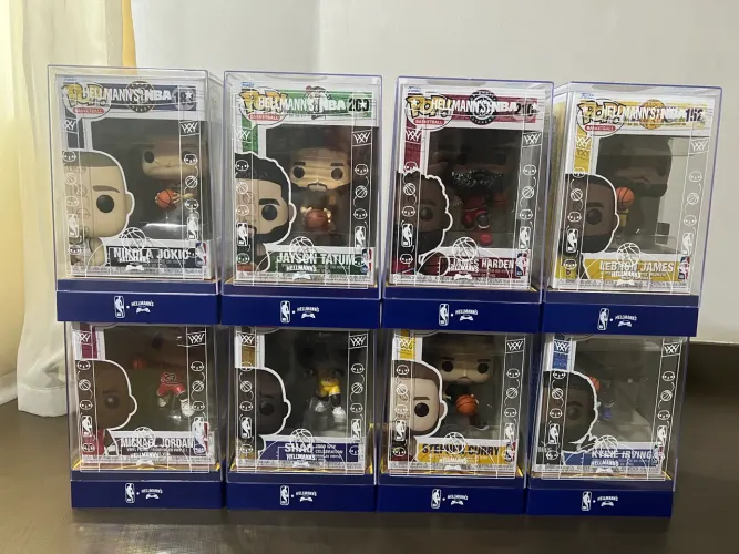 Coleção FUNKO POP NBA Hellmanns Completa
