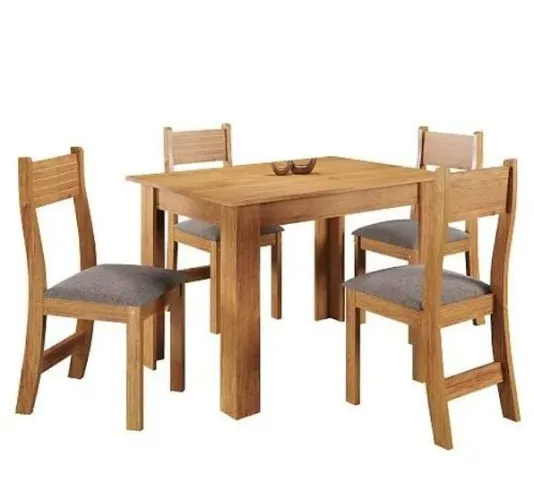 Mesa Palace com 4 cadeiras Brisa - Entrega Rápida