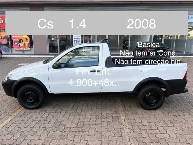 Fiat Strada 1.4 MPI Fire Flex 8V CS 2008