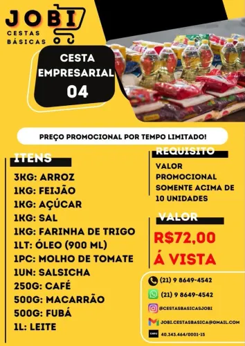 Cesta básica alimentícia