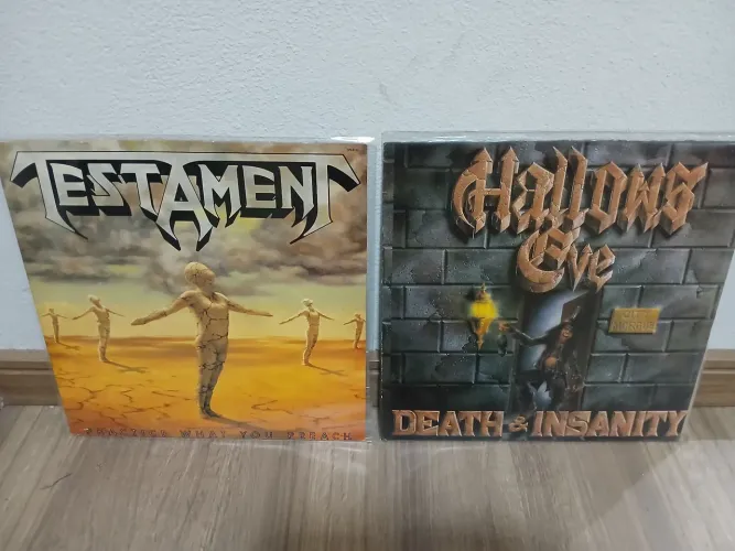 Disco vinil Testament e Hallows Eve