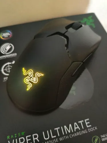 Razer Viper Ultmate TROCO LER DESCRIÇÃO.
