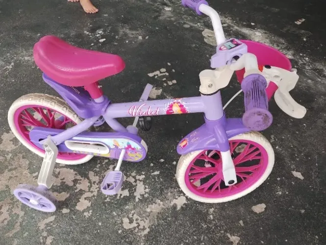 Bicicleta para meninas de 2 a 4 anos