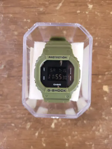 RELÓGIO G-SHOCK DW5600 VERDE