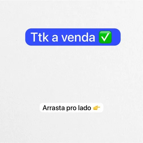 Conta do tiktok a venda