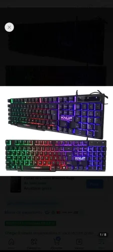 Kit Gamer com Monitor Curvo 23,8"