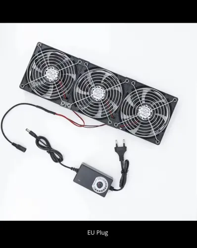 ventilador de Refrigeração com Controlador de Velocidade 
