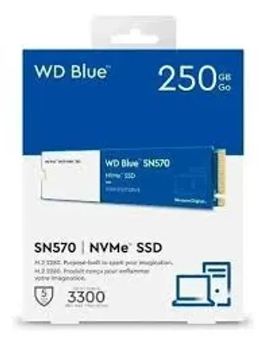 SSD M2 NVME 250GB - WD Blue