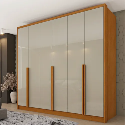 Guarda-Roupa 6 Portas Fortuna/Riqueza 2,43 m tt328m
