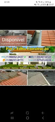 TELHADISTA DISPONÍVEL JABAQUARA SP