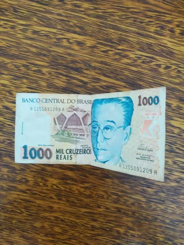 Nota De Mil Cruzeiros Reais