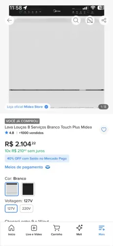 Lava Louças Nova