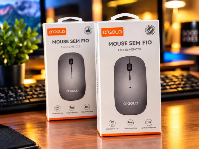 Mouse GOlD ( Produto Novo e Lacrado )