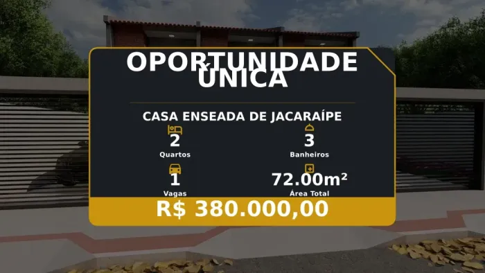 Enseada Jacaraípe: Duplex Pronto para Morar com 2 Suítes e Lavabo!