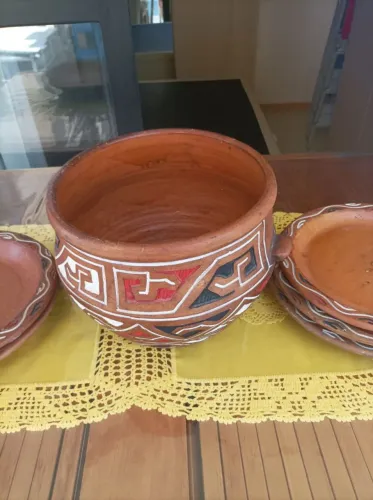 Vendo conjunto Cerâmica Marajoara